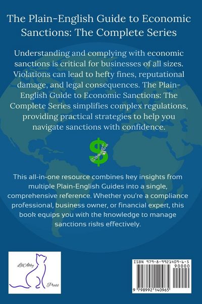Produktbild: The Plain-English Guide to Economic Sanctions