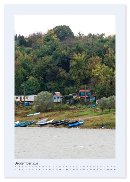 Produktbild: Die Donau von Passau zum Delta (Tischkalender 2026 DIN A5 hoch), CALVENDO Monatskalender