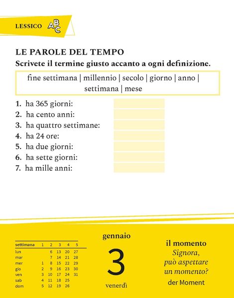 Produktbild: Langenscheidt Sprachkalender Italienisch 2025