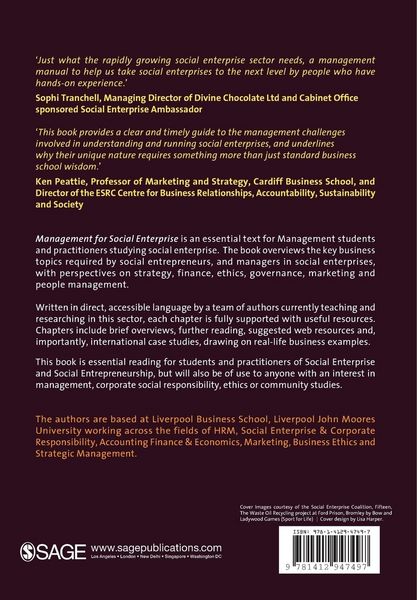 Produktbild: Management for Social Enterprise