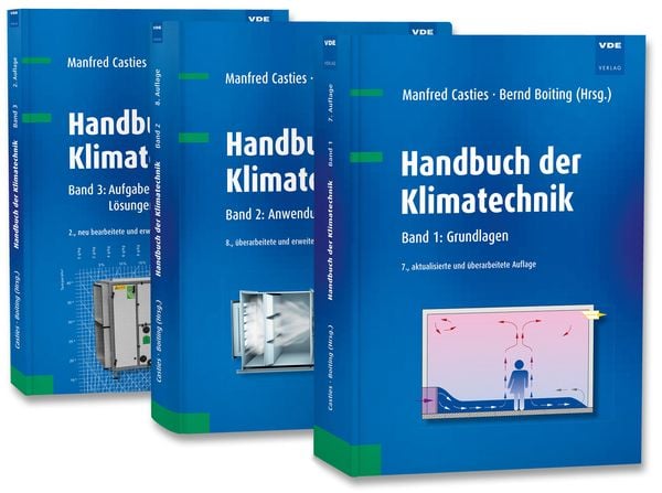 Handbuch der Klimatechnik (Set), Set von , Vde Verlag, 978-3-8007-6178-4