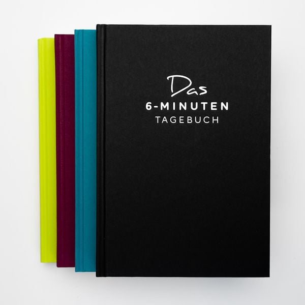 Produktbild: Das 6-Minuten-Tagebuch (schwarz)