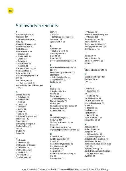 Produktbild: Cholesterin - Endlich Klartext