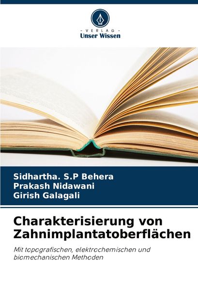 Produktbild: Charakterisierung von Zahnimplantatoberfl&auml;chen
