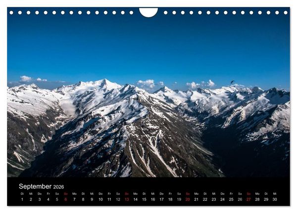 Produktbild: Paragliding - zwischen Himmel und Erde (Wandkalender 2026 DIN A4 quer), CALVENDO Monatskalender