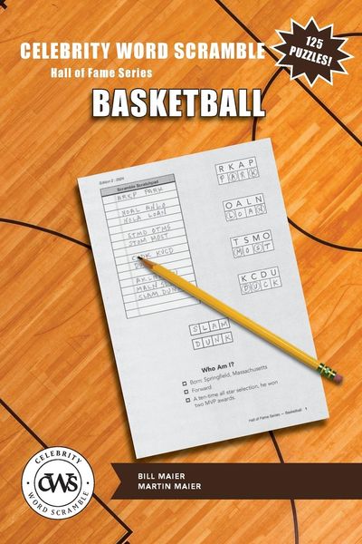 Produktbild: Celebrity Word Scramble Hall of Fame Series Basketball