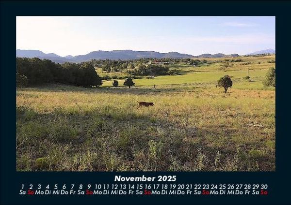 Produktbild: Landschaftskalender 2025 Fotokalender DIN A5