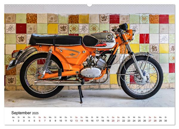 Produktbild: Zündapp-Träume (Wandkalender 2025 DIN A2 quer), CALVENDO Monatskalender