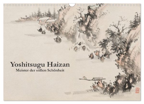Produktbild: Yoshitsugu Haizan (Wandkalender 2026 DIN A3 quer), CALVENDO Monatskalender