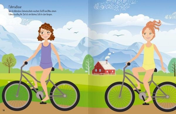 Produktbild: Stickern und Anziehen - Prinzessinnen