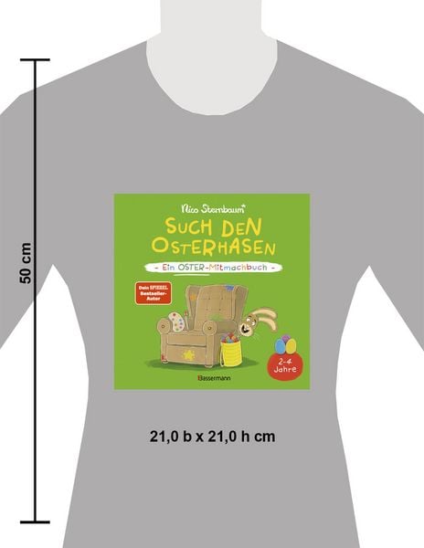Produktbild: Such den Osterhasen. Ein Oster-Mitmachbuch. Zum Sch&uuml;tteln, Schaukeln, Pusten, Klopfen und sehen, was dann passiert. Von 2 bis 4 Jahren