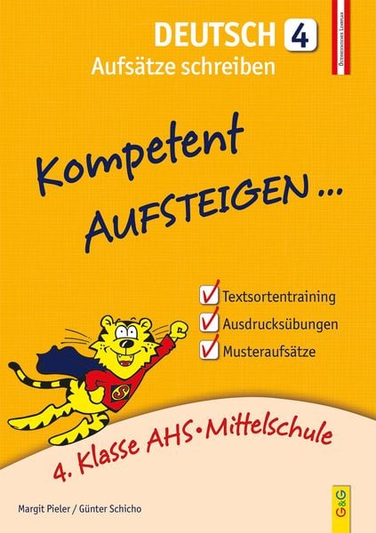 Produktbild: Kompetent Aufsteigen Deutsch 4 &ndash; Aufs&auml;tze schreiben