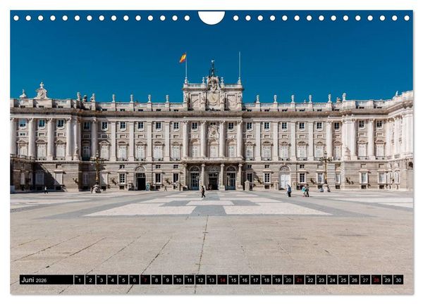 Produktbild: Madrid entdecken (Wandkalender 2026 DIN A4 quer), CALVENDO Monatskalender