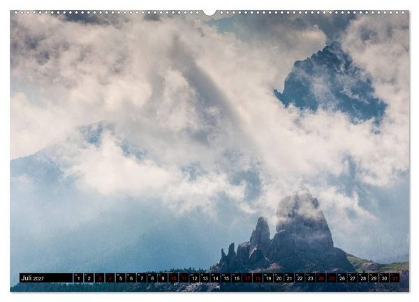 Produktbild: Lagazuoi Dolomiten (Wandkalender 2027 DIN A2 quer), CALVENDO Monatskalender