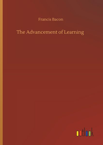 Produktbild: The Advancement of Learning
