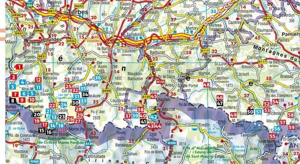 Produktbild: ROTHER Wanderf&uuml;hrer Pyren&auml;en Nord - Franz&ouml;sische Zentralpyren&auml;en