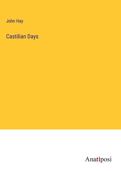 Produktbild: Castilian Days