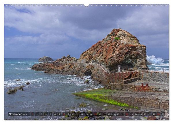 Produktbild: Vulkaninsel im Atlantik, Teneriffa (hochwertiger Premium Wandkalender 2026 DIN A2 quer), Kunstdruck in Hochglanz