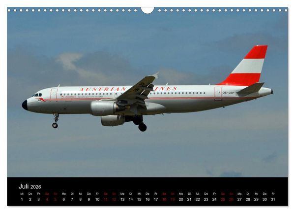 Produktbild: Im alten Glanz: Flugzeuge in Retro Livery (Wandkalender 2026 DIN A3 quer), CALVENDO Monatskalender