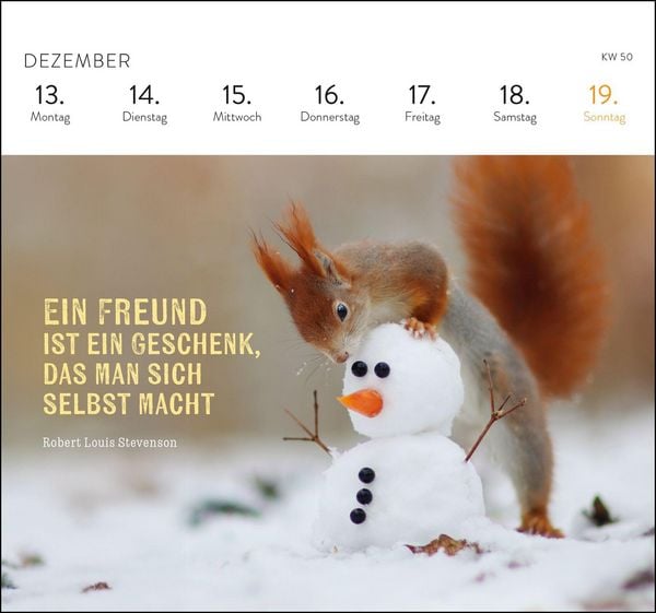 Produktbild: Postkartenkalender 2027: Kleine Gl&uuml;cksbringer f&uuml;r dein Jahr