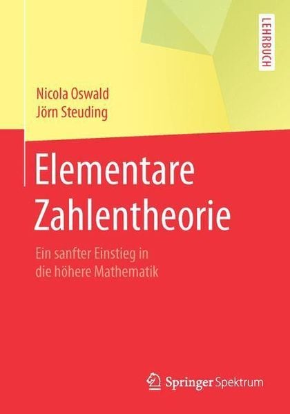 Produktbild: Elementare Zahlentheorie