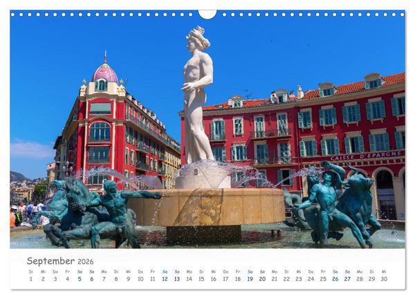 Produktbild: Provence-Alpes-C&ocirc;te d&rsquo;Azur (Wandkalender 2026 DIN A3 quer), CALVENDO Monatskalender