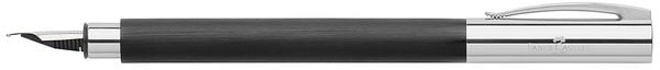 Produktbild: Faber-Castell F&uuml;ller AMBITION Edelharz schwarz M