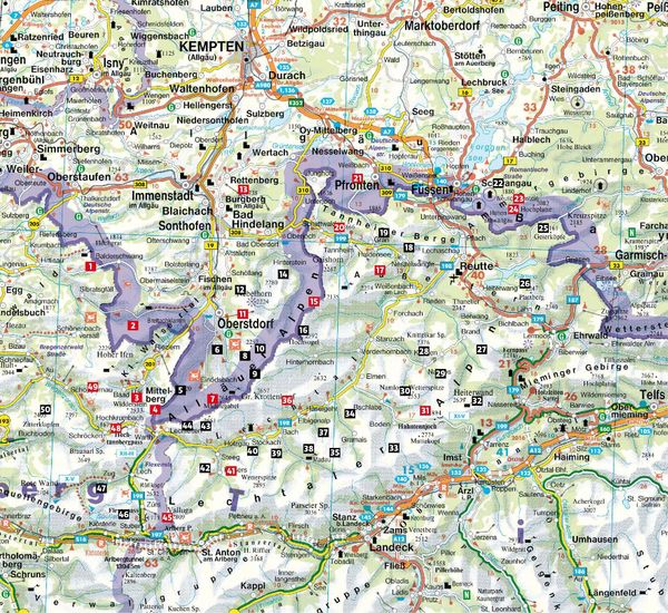 Produktbild: ROTHER Wanderbuch Wilde Wege Allg&auml;u - Lechtal