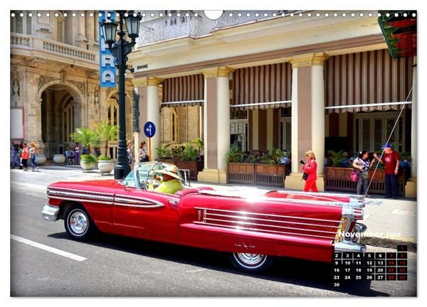 Produktbild: Der rote Star . Oldsmobile Starfire 98 (Wandkalender 2026 DIN A3 quer), CALVENDO Monatskalender