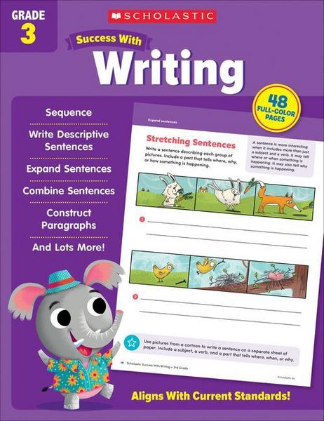 Produktbild: Scholastic Success with Writing Grade 3 Workbook
