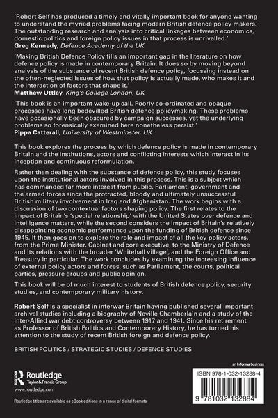 Produktbild: Making British Defence Policy