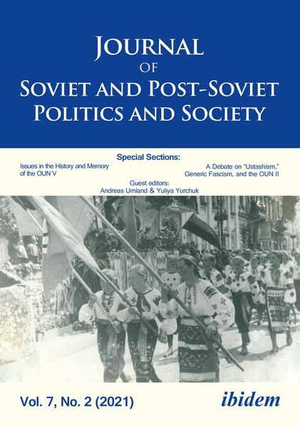 Produktbild: Journal of Soviet and Post-Soviet Politics and Society