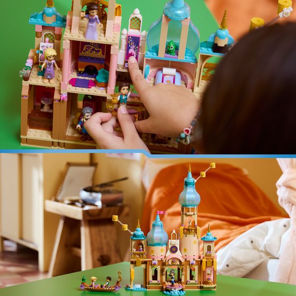 Produktbild: LEGO ǀ Disney Princess 43297 Rapunzels Schloss, Bauset f&uuml;r Kinder ab 6 Jahren