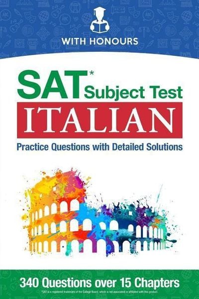 Produktbild: SAT Subject Test Italian: Practice Questions with Detailed Solutions