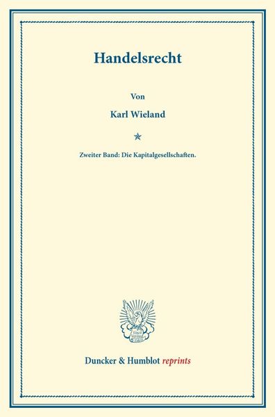 Produktbild: Handelsrecht.