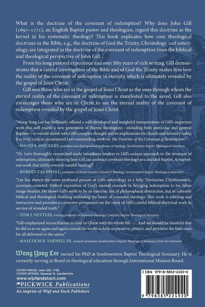 Produktbild: The Doctrine of the Covenant of Redemption According to John Gill (1697-1771)