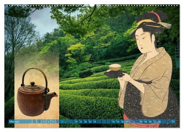 Produktbild: JAPAN Kunst & Tradition (hochwertiger Premium Wandkalender 2027 DIN A2 quer), Kunstdruck in Hochglanz