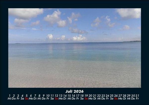 Produktbild: Str&auml;nde der Welt 2026 Fotokalender DIN A5
