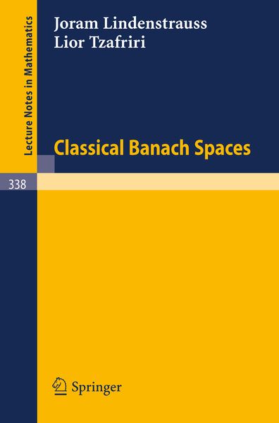 Produktbild: Classical Banach Spaces