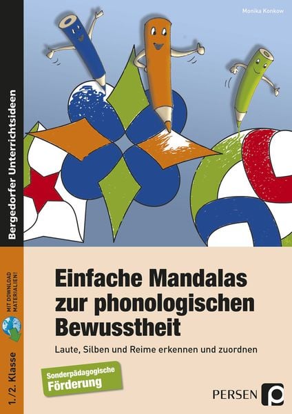 Produktbild: Einfache Mandalas zur phonologischen Bewusstheit