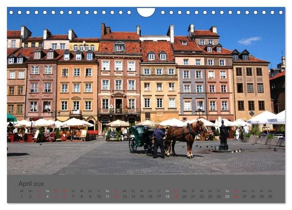 Produktbild: Altst&auml;dte in Polen (Wandkalender 2026 DIN A4 quer), CALVENDO Monatskalender