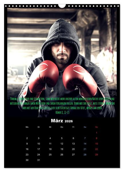 Produktbild: Der Bibelkalender - mit Gottes Wort durchs Jahr (Wandkalender 2026 DIN A3 hoch), CALVENDO Monatskalender