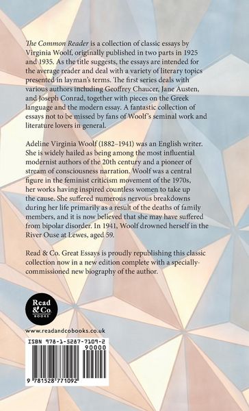 Produktbild: The Common Reader - First Series