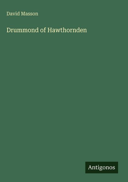Produktbild: Drummond of Hawthornden
