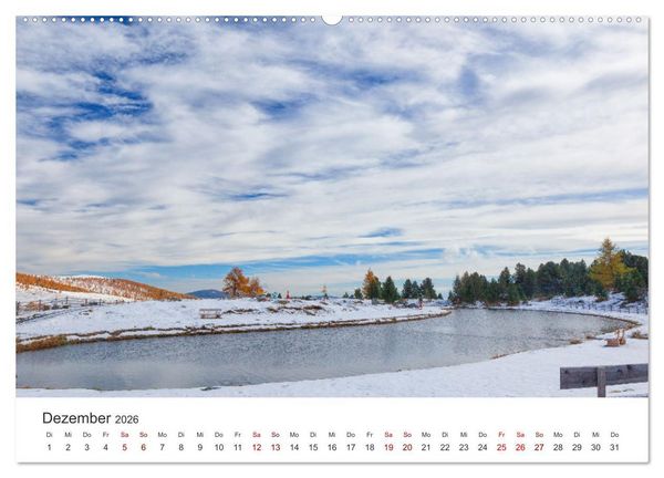 Produktbild: Bezaubernde Bergseen (Wandkalender 2026 DIN A2 quer), CALVENDO Monatskalender