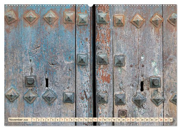 Produktbild: Andalusische T&uuml;ren (Wandkalender 2026 DIN A2 quer), CALVENDO Monatskalender