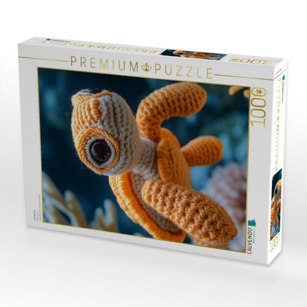 Produktbild: CALVENDO Puzzle Schildkr&ouml;te | 1000 Teile Lege-Gr&ouml;&szlig;e 64x48cm Foto-Puzzle f&uuml;r gl&uuml;ckliche Stunden
