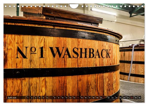 Produktbild: Whisky Distillery - Schottische Brennereien (Wandkalender 2026 DIN A4 quer), CALVENDO Monatskalender