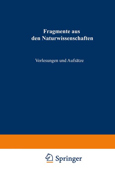 Produktbild: Fragmente aus den Naturwissenschaften