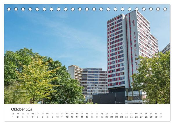 Produktbild: HANNOVER LINDEN ZAUBERHAFTE eigenART (Tischkalender 2026 DIN A5 quer), CALVENDO Monatskalender